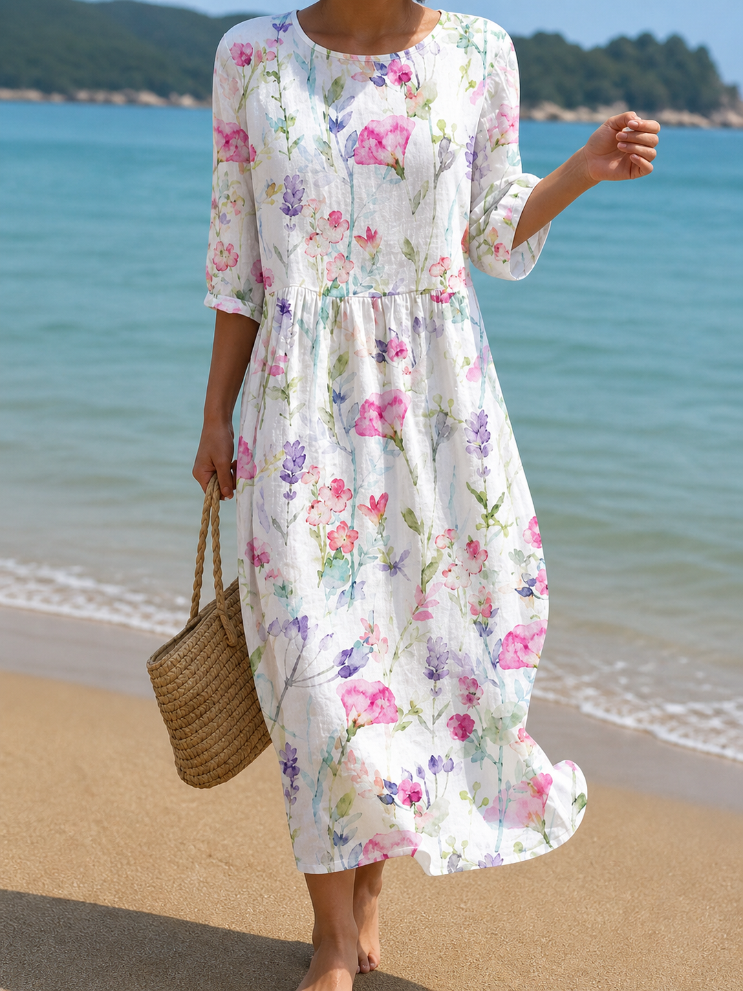 Casual Floral Print Dress for Women – Mary & Susan Savannah